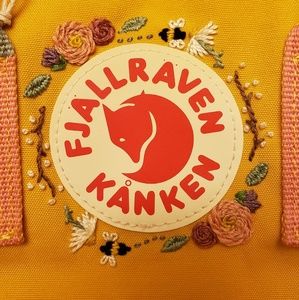 Embroidered Fjallraven Kanken Classic Backpack